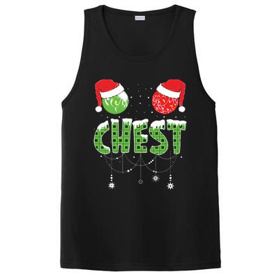 Chestnuts Matching Family Funny Chest Nuts Christmas Couples PosiCharge Competitor Tank