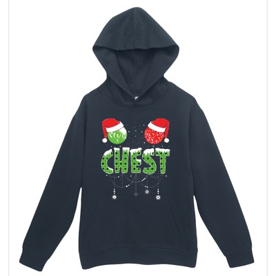 Chestnuts Matching Family Funny Chest Nuts Christmas Couples Urban Pullover Hoodie