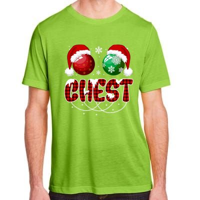 Chestnuts Matching Family Funny Chest Nuts Christmas Couples Adult ChromaSoft Performance T-Shirt