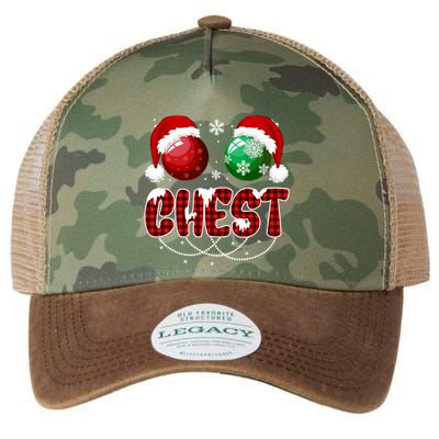 Chestnuts Matching Family Funny Chest Nuts Christmas Couples Legacy Tie Dye Trucker Hat