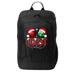 Chestnuts Matching Family Funny Chest Nuts Christmas Couples City Backpack