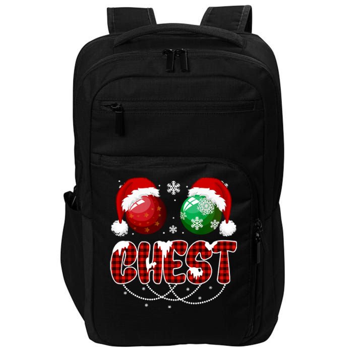 Chestnuts Matching Family Funny Chest Nuts Christmas Couples Impact Tech Backpack