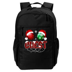 Chestnuts Matching Family Funny Chest Nuts Christmas Couples Daily Commute Backpack