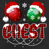 Chestnuts Matching Family Funny Chest Nuts Christmas Couples Adult Drive Performance Visor