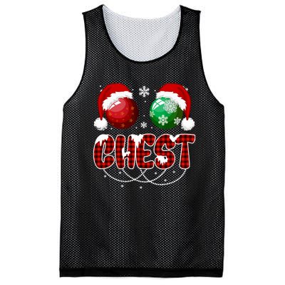 Chestnuts Matching Family Funny Chest Nuts Christmas Couples Mesh Reversible Basketball Jersey Tank