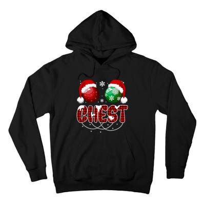 Chestnuts Matching Family Funny Chest Nuts Christmas Couples Tall Hoodie