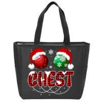 Chestnuts Matching Family Funny Chest Nuts Christmas Couples Zip Tote Bag