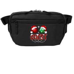 Chestnuts Matching Family Funny Chest Nuts Christmas Couples Crossbody Pack