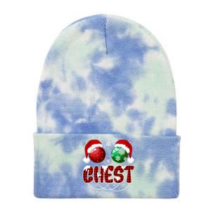 Chestnuts Matching Family Funny Chest Nuts Christmas Couples Tie Dye 12in Knit Beanie