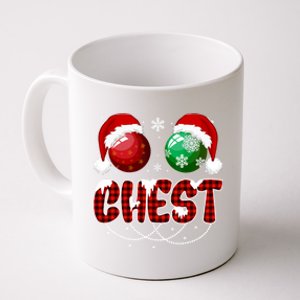 Chestnuts Matching Family Funny Chest Nuts Christmas Couples Coffee Mug