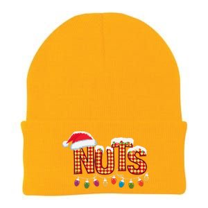 Chestnuts Matching Family Funny Chest Nuts Christmas Couples Knit Cap Winter Beanie