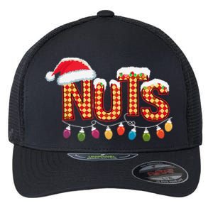 Chestnuts Matching Family Funny Chest Nuts Christmas Couples Flexfit Unipanel Trucker Cap