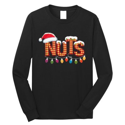 Chestnuts Matching Family Funny Chest Nuts Christmas Couples Long Sleeve Shirt