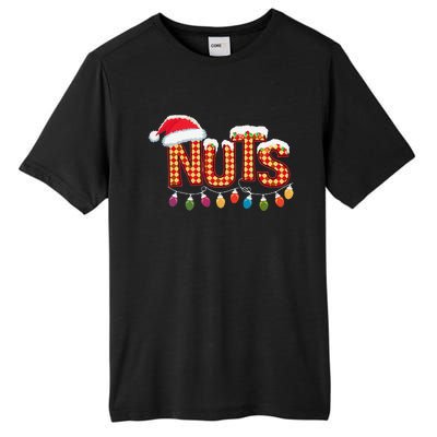 Chestnuts Matching Family Funny Chest Nuts Christmas Couples Tall Fusion ChromaSoft Performance T-Shirt