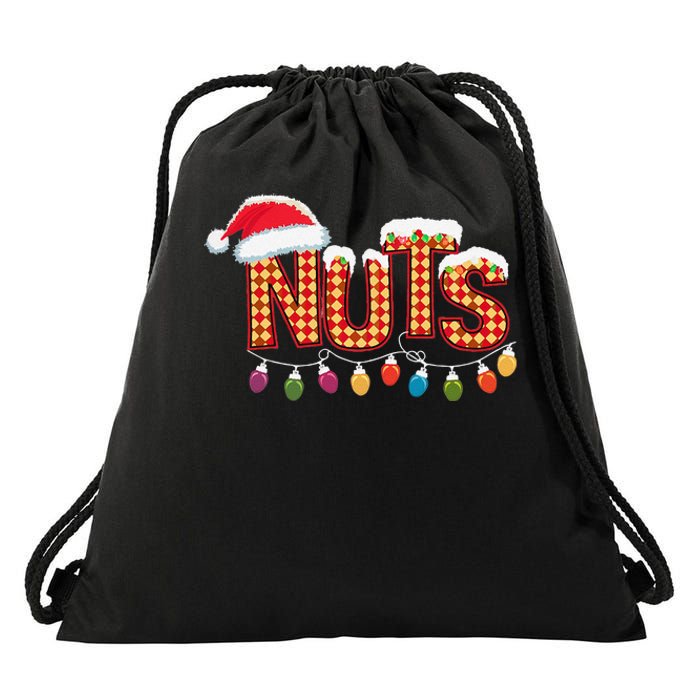 Chestnuts Matching Family Funny Chest Nuts Christmas Couples Drawstring Bag