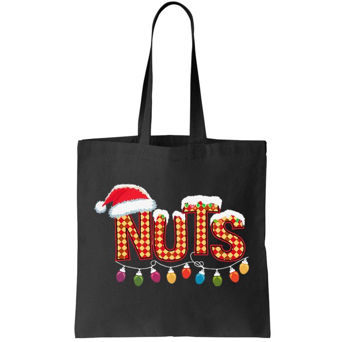 Chestnuts Matching Family Funny Chest Nuts Christmas Couples Tote Bag