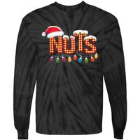 Chestnuts Matching Family Funny Chest Nuts Christmas Couples Tie-Dye Long Sleeve Shirt