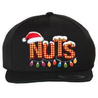 Chestnuts Matching Family Funny Chest Nuts Christmas Couples Wool Snapback Cap