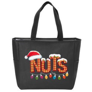 Chestnuts Matching Family Funny Chest Nuts Christmas Couples Zip Tote Bag