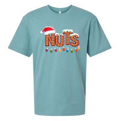 Chestnuts Matching Family Funny Chest Nuts Christmas Couples Sueded Cloud Jersey T-Shirt