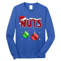 Chestnuts Matching Family Funny Chest Nuts Christmas Couples Gift Long Sleeve Shirt