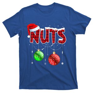 Chestnuts Matching Family Funny Chest Nuts Christmas Couples Gift T-Shirt