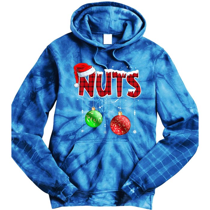 Chestnuts Matching Family Funny Chest Nuts Christmas Couples Gift Tie Dye Hoodie