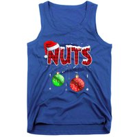 Chestnuts Matching Family Funny Chest Nuts Christmas Couples Gift Tank Top