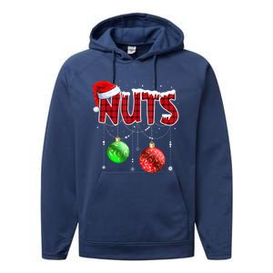 Chestnuts Matching Family Funny Chest Nuts Christmas Couples Gift Performance Fleece Hoodie