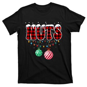 Chestnuts Matching Family Funny Chest Nuts Christmas Couples T-Shirt