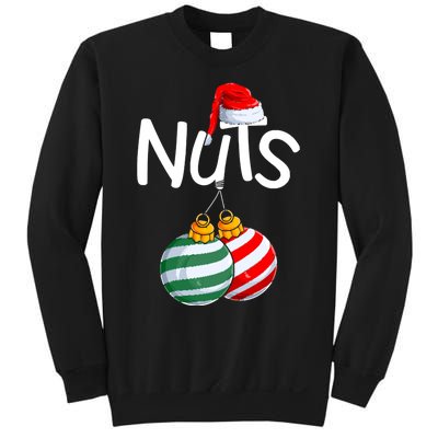 Chestnuts Matching Family Funny Chest Nuts Christmas Couples Sweatshirt