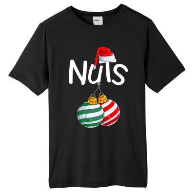 Chestnuts Matching Family Funny Chest Nuts Christmas Couples Tall Fusion ChromaSoft Performance T-Shirt