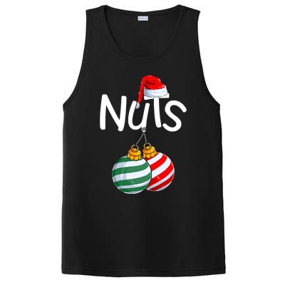 Chestnuts Matching Family Funny Chest Nuts Christmas Couples PosiCharge Competitor Tank