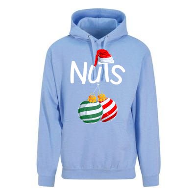 Chestnuts Matching Family Funny Chest Nuts Christmas Couples Unisex Surf Hoodie