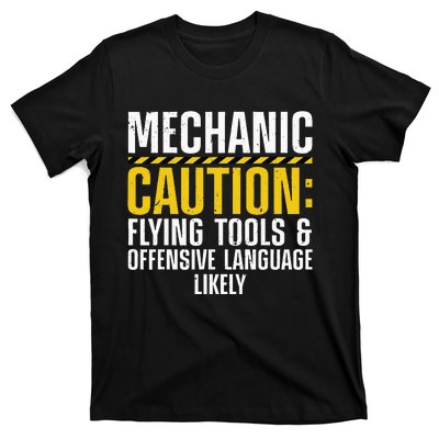 Cool Mechanic For Men Drag Race Automobile Garage Enthusiast T-Shirt