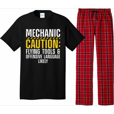 Cool Mechanic For Men Drag Race Automobile Garage Enthusiast Pajama Set