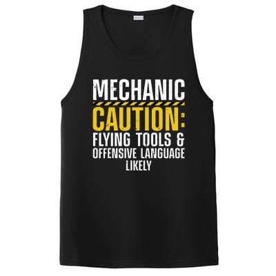 Cool Mechanic For Men Drag Race Automobile Garage Enthusiast PosiCharge Competitor Tank