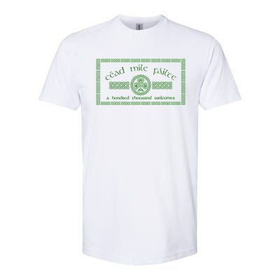 Céad Mile Fáilte A Hundred Thousand Softstyle® CVC T-Shirt