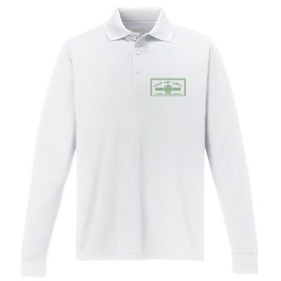 Céad Mile Fáilte A Hundred Thousand Performance Long Sleeve Polo