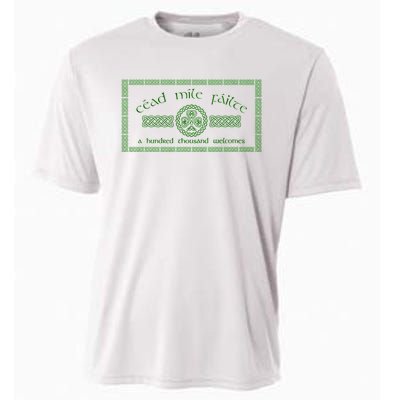 Céad Mile Fáilte A Hundred Thousand Cooling Performance Crew T-Shirt