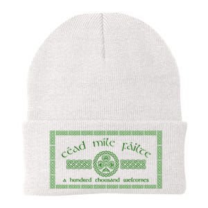 Céad Mile Fáilte A Hundred Thousand Knit Cap Winter Beanie