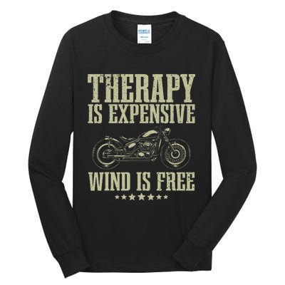 Cool Motorcycle For Motorcycle Lovers Bike Rider Tall Long Sleeve T-Shirt