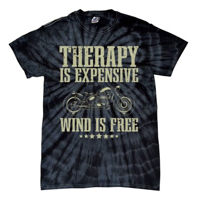 Cool Motorcycle For Motorcycle Lovers Bike Rider Tie-Dye T-Shirt