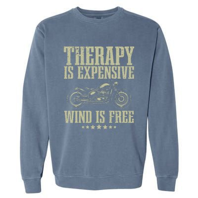 Cool Motorcycle For Motorcycle Lovers Bike Rider Garment-Dyed Sweatshirt