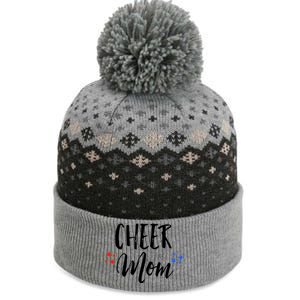 Cheerleader Mom Funny Giftgift Cheer Team Mothergift Cheer Mom Cool Gift The Baniff Cuffed Pom Beanie