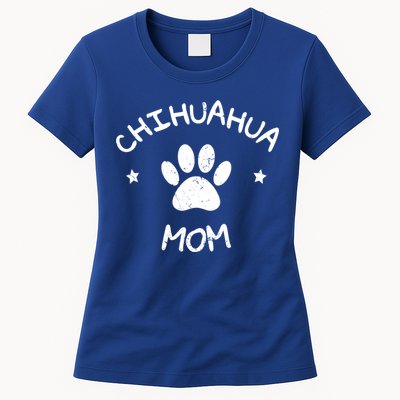 Chihuahua Mom Funny Gift Womens T-Shirt