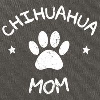 Chihuahua Mom Funny Gift Cotton Canvas Backpack