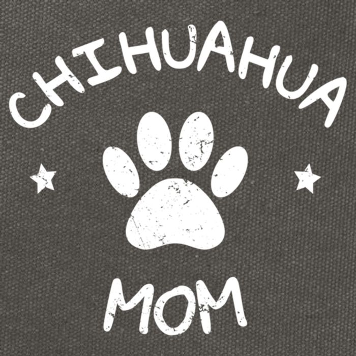Chihuahua Mom Funny Gift Cotton Canvas Backpack
