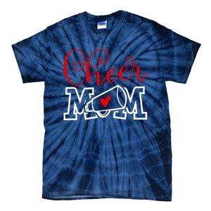 Cute Matching Family Cheerleader Mother Gift Cheer Mom Tie-Dye T-Shirt