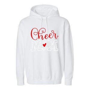 Cute Matching Family Cheerleader Mother Gift Cheer Mom Garment-Dyed Fleece Hoodie